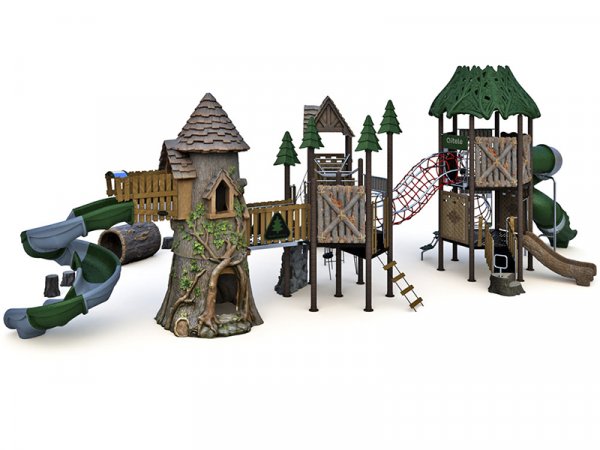 Детские игровые городки серии "Природа" из углеродного волокна