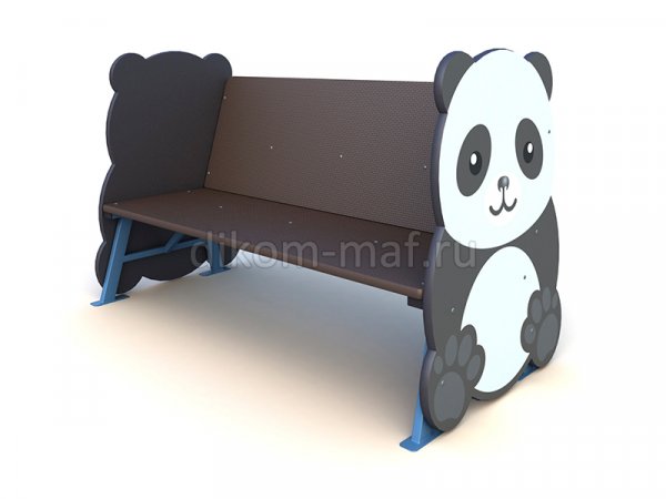 Детская скамейка "Панда" СД-002