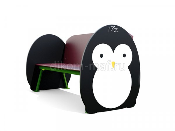 Детская скамейка "Пингвин" СД-008