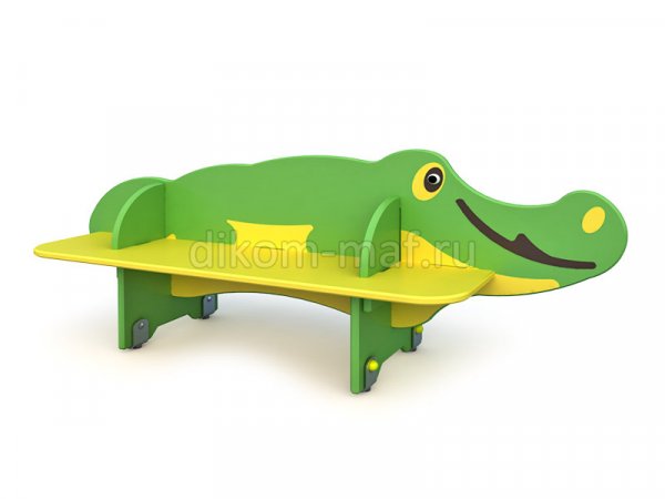 Скамейка детская "Крокодил"