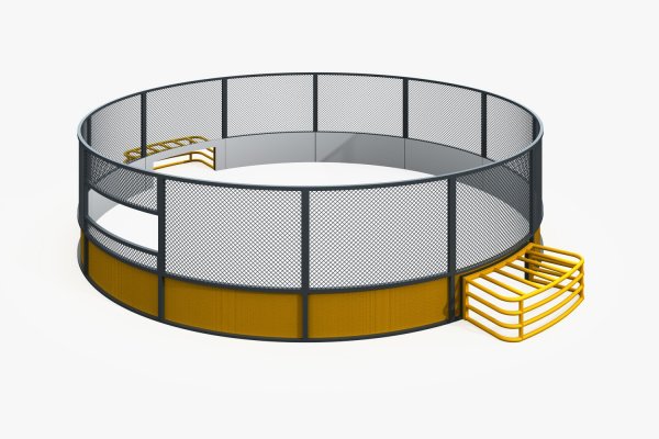Площадка для панна футбола (сетка рабица, стеклопластик 5мм) УСП-021