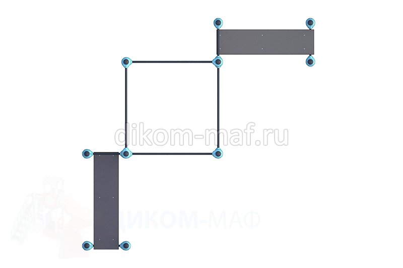 Воркаут 89 мм В-014 - Диком МАФ - Спортивное, игровое оборудование ...
