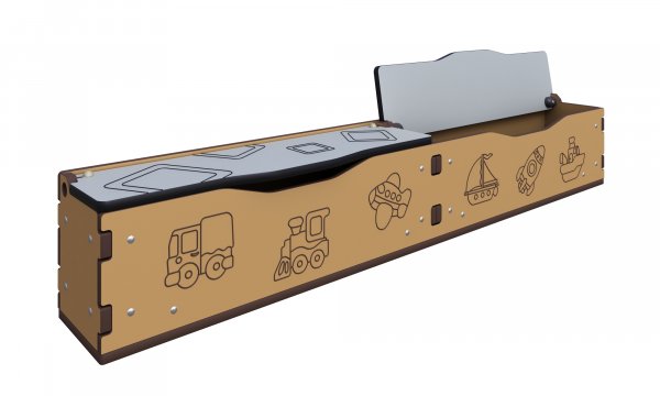 Ящик для игрушек в ТН прямой (HDPE)